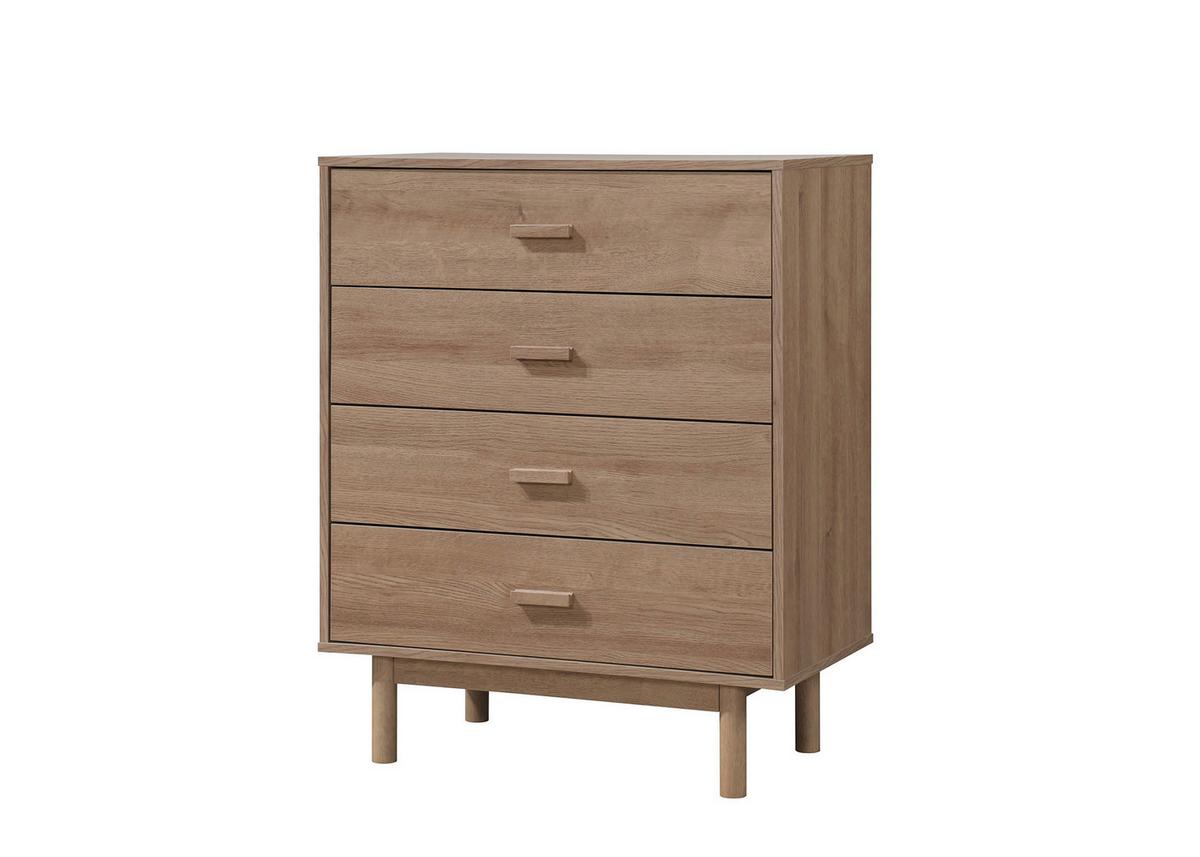Kommode Melanie Eichefarben 80 cm - Eichefarben, Design, Holzwerkstoff (80/100/44cm) - MID.YOU