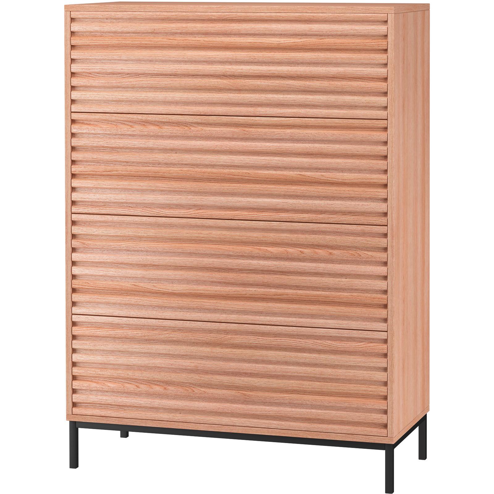 Highboard Celine Naturfarben B: 80 cm