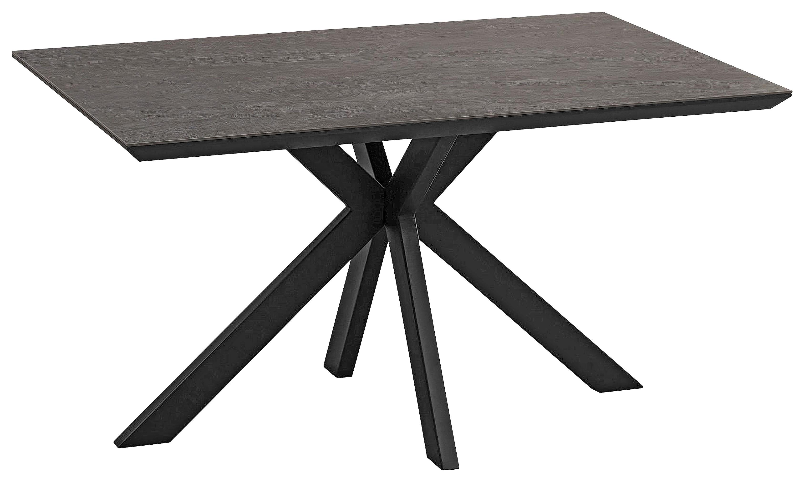 Esstisch Steve 140x90 Cm Schwarz