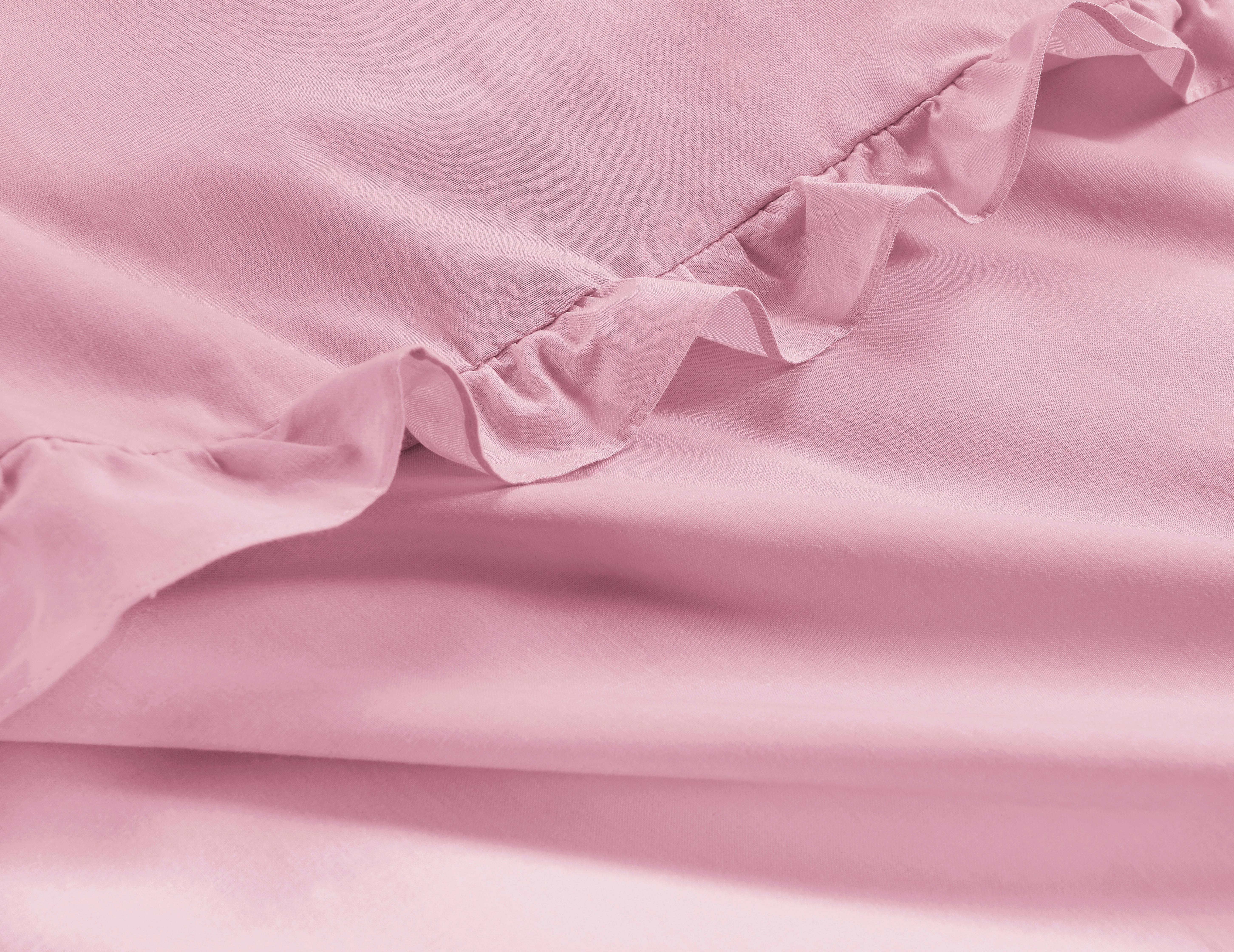 Bettwäsche Nicoletta - Altrosa, ROMANTIK / LANDHAUS, Textil - James Wood