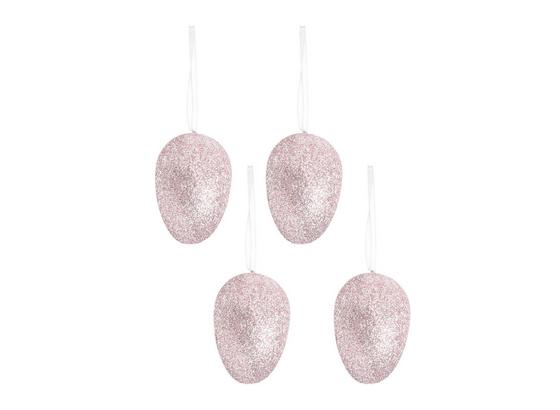 Dekoračné Vajíčko Ella - ružová, Basics, plast (6cm) Dekoračné Vajíčko Ella - ružová, Basics, plast (6cm)