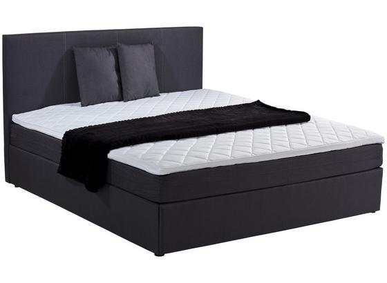 Boxbett Carolina 180x200 Grau - Schwarz/Grau, Basics, Holz/Textil (183/105/209cm) - Carryhome Boxbett Carolina 180x200 Grau - Schwarz/Grau, Basics, Holz/Textil (183/105/209cm) - Carryhome