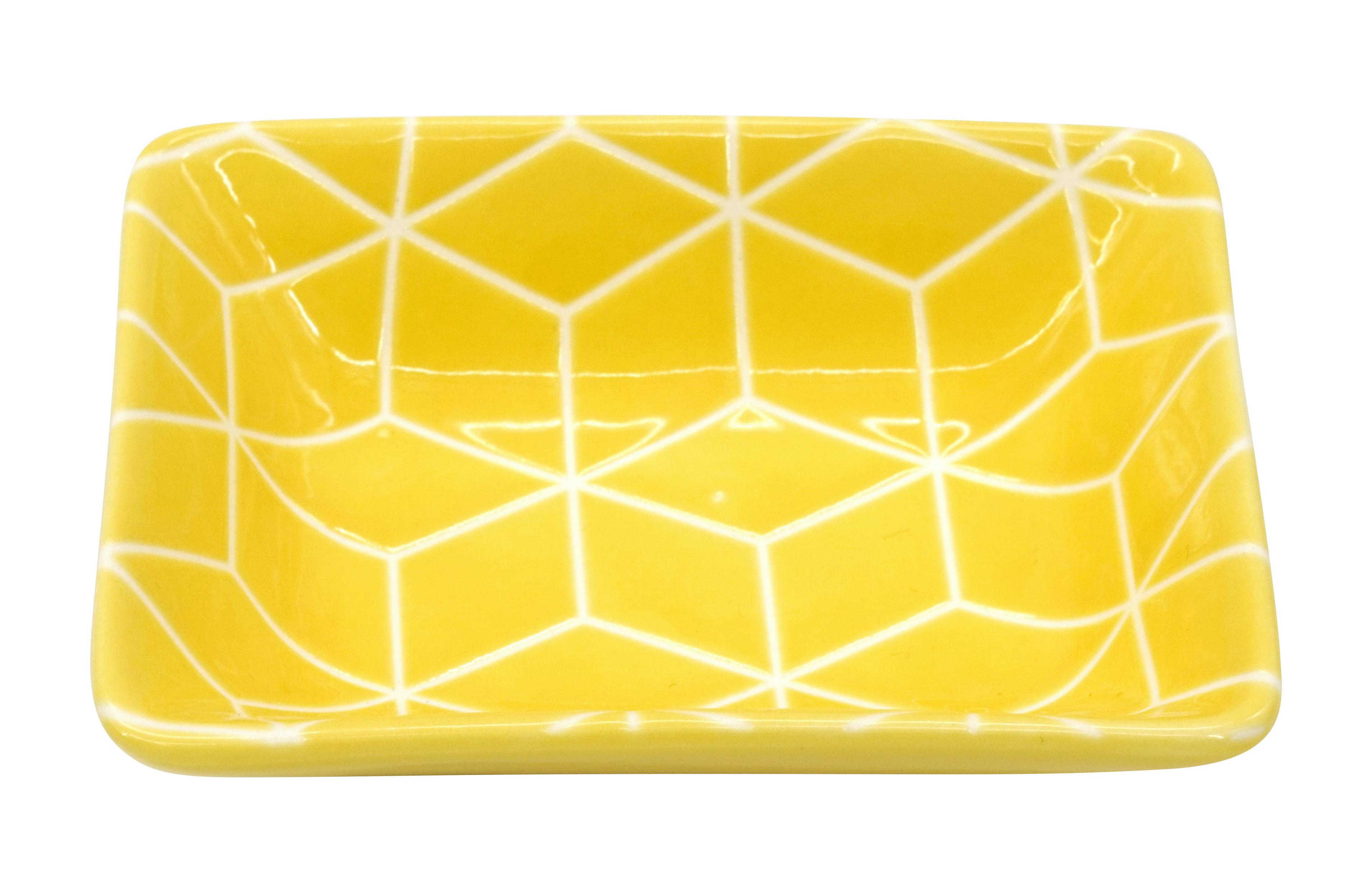 Snackschale Porzellan Gelb Aurelio L/B/H 9,9x7,7x2,6 cm