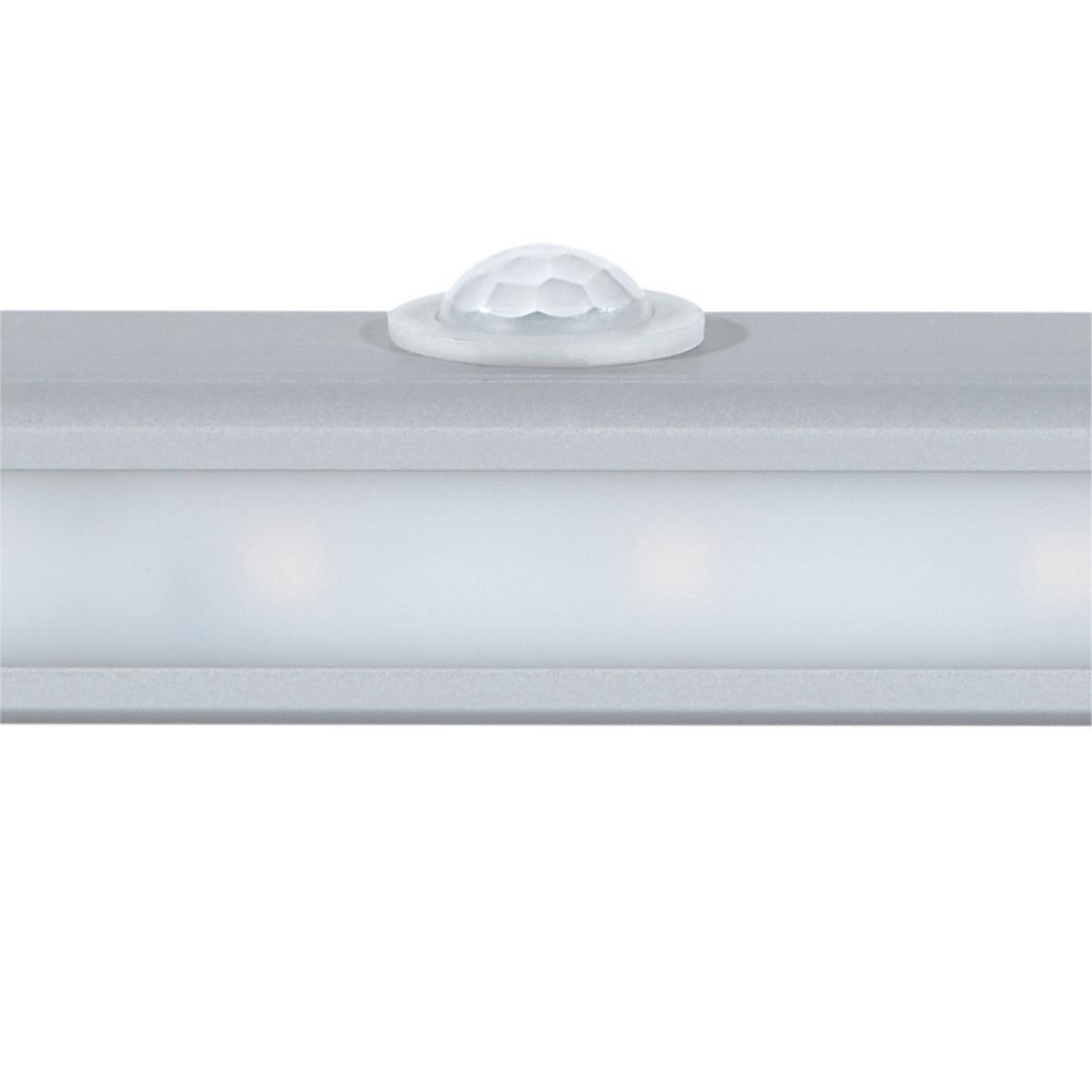 Kleiderstange Unit L: 87,1 Cm Alufarben Mit Led-Beleuchtung - Alufarben, MODERN, Metall (87,1cm) - Ondega