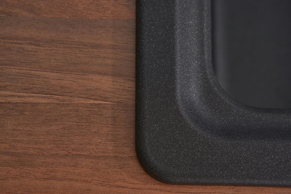 Spüle Respekta Stein Bxt: 78x50 cm - Schwarz, Trend, Stein (78/18,5/50cm) - Respekta
