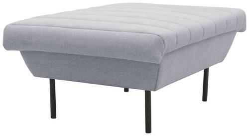 Hocker Looks Ix - Schwarz/Grau, Design, Textil (70/45/70cm) - LOOKS by W.Joop