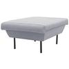 Hocker Looks Ix - Schwarz/Grau, Design, Textil (70/45/70cm) - LOOKS by W.Joop