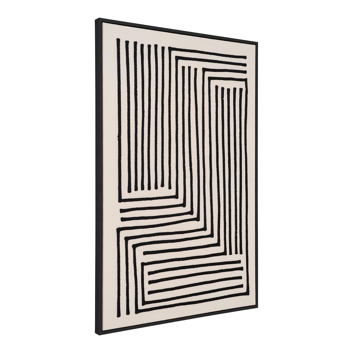 BILD Lipari Beige B: 60 cm - Beige/Naturfarben, Design, Holzwerkstoff/Textil (60/90/3cm)