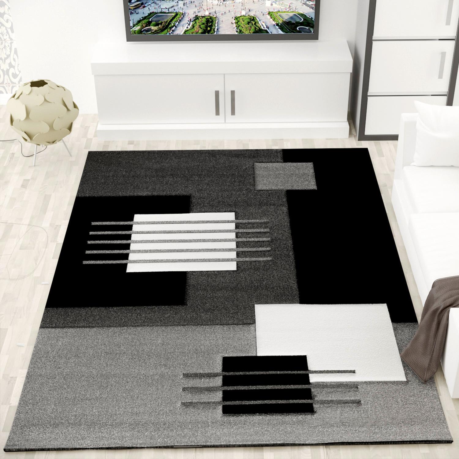 Webteppich Grau Cascada 200x290 cm - Grau, MODERN, Textil (200/290cm)