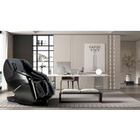 MASSAGESESSEL Schwarz B: 76cm - Schwarz, Basics, Kunststoff/Textil (76/113/155-175cm) - iRest