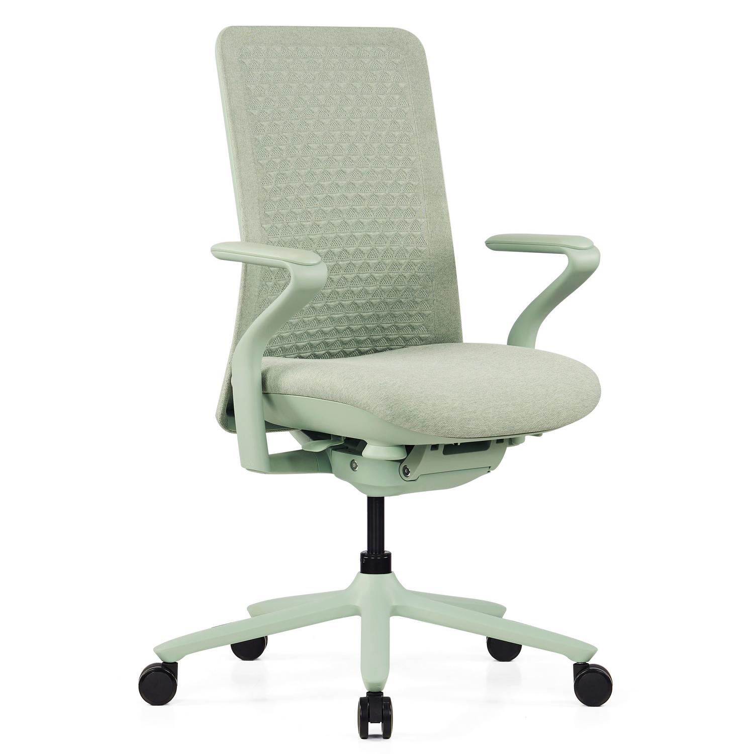 Drehstuhl Vervio Salbeigrün B: 63cm