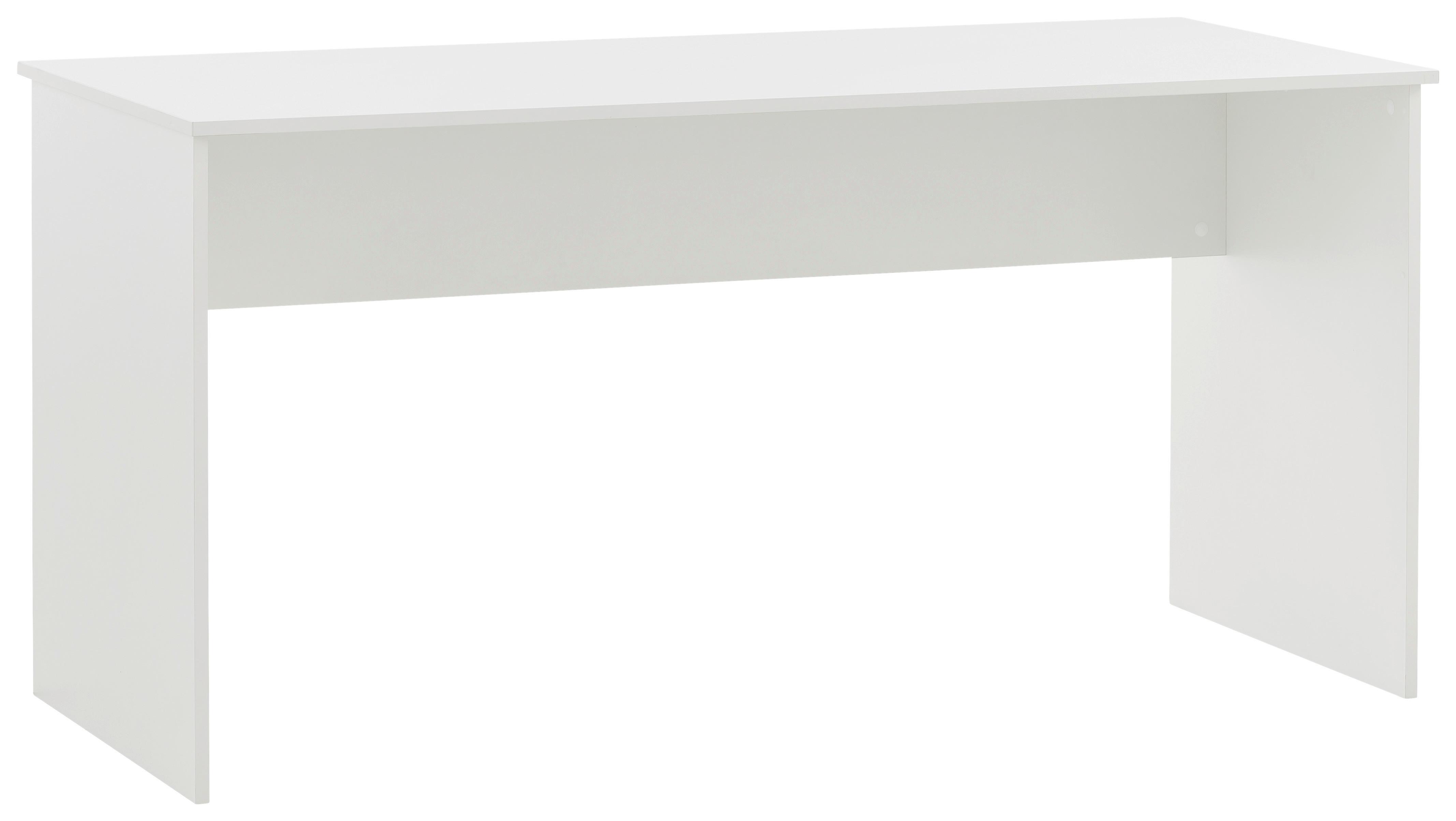 Schreibtisch Weiß B: 150 cm - Weiß, MODERN, Holzwerkstoff (144/65/73,6cm) - MID.YOU