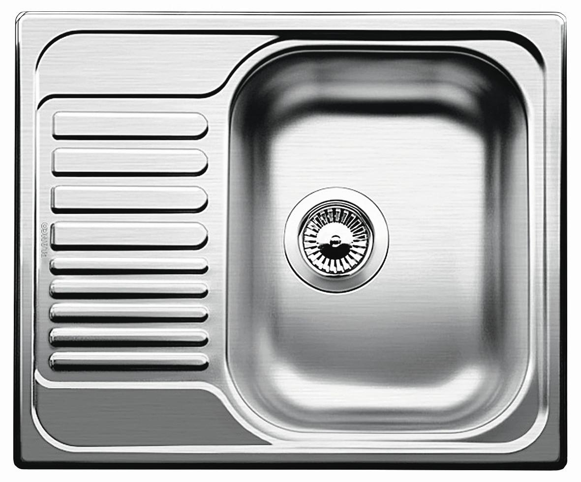 Spüle Tipo 45 S Mini Edelstahl Bxt: 60,5x50 Cm - MODERN (60,5/50/17cm) - Blanco