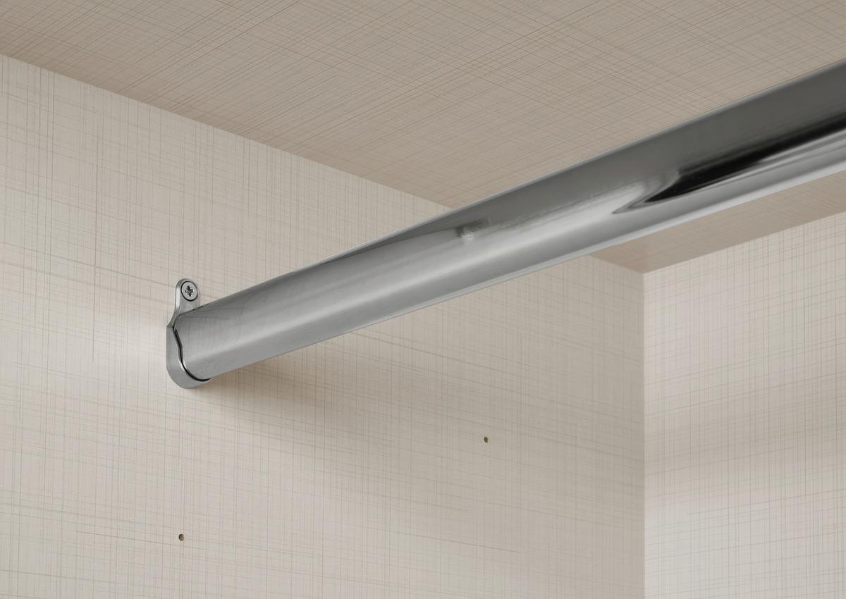 Schwebetürenschrank Lumos Weißglas, B:298cm - Weiß, Trend, Glas/Holzwerkstoff (298/222/68cm) - Luca Bessoni