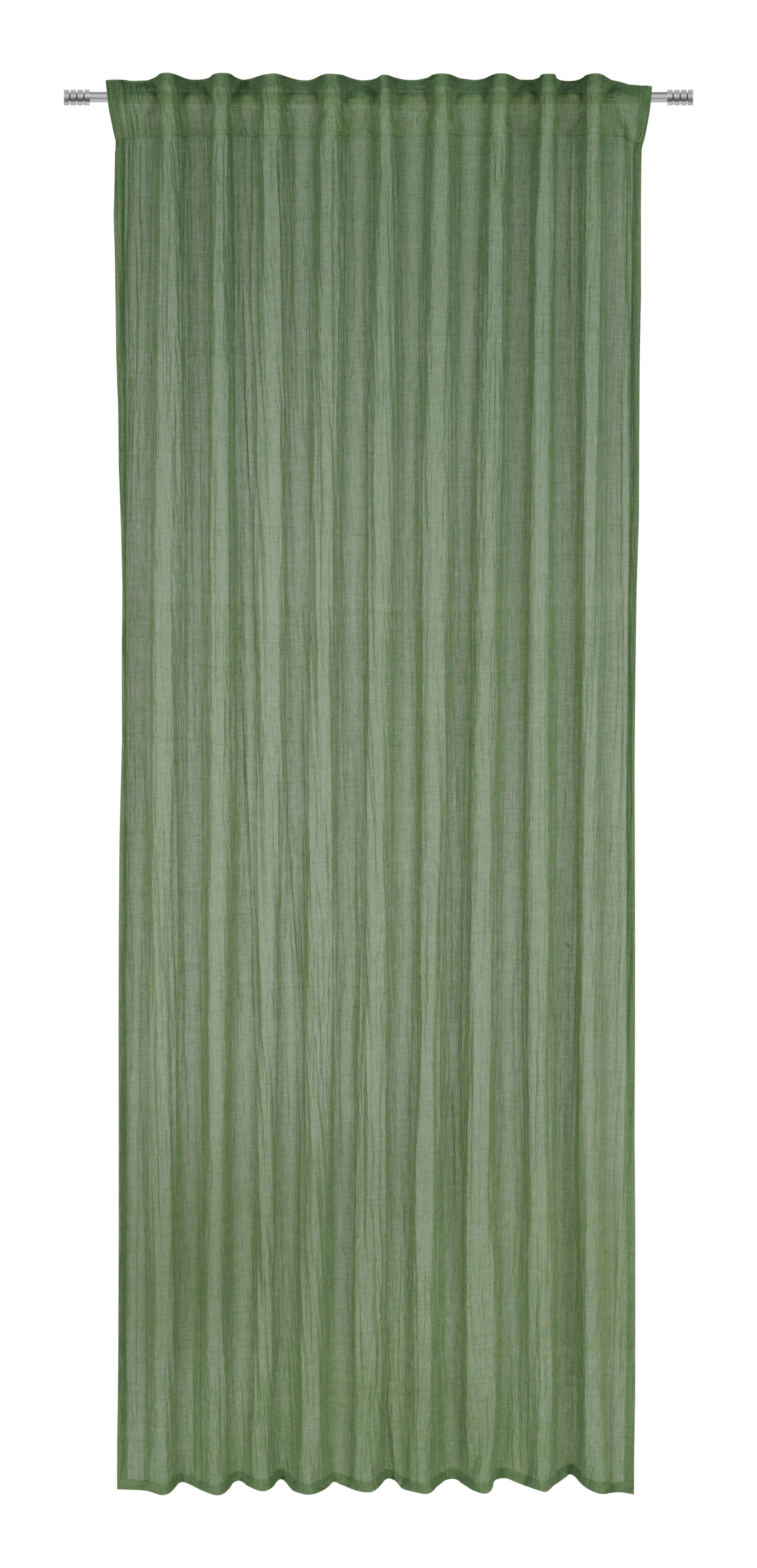 Hotový Záves Ramona, 135/245cm, Zelená - zelená, Moderný, textil (135/245cm) - Modern Living