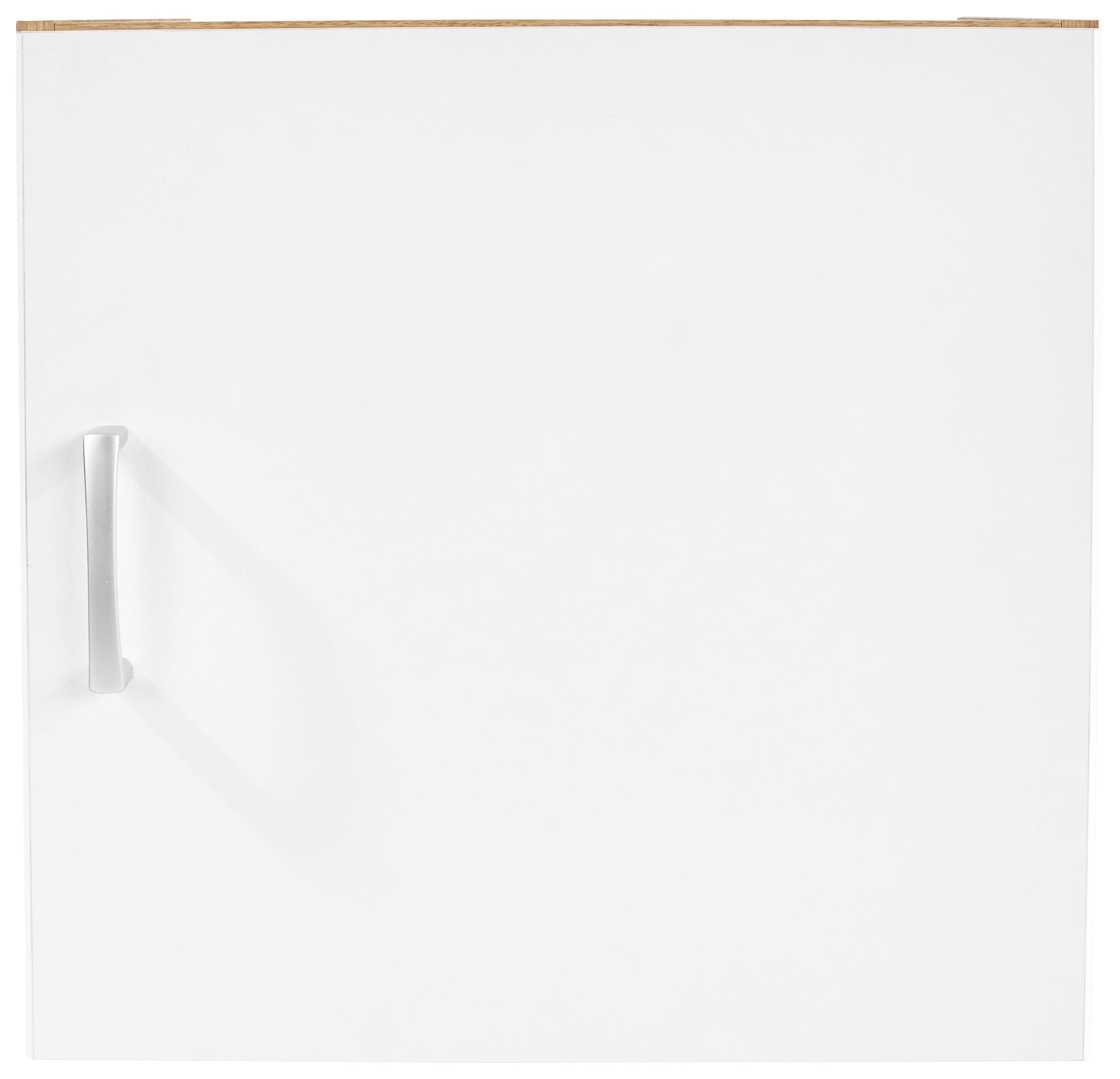 Aufsatzschrank 45cm Tio Weiß/ Kraft Eiche Dekor - Eichefarben/Weiß, KONVENTIONELL, Holzwerkstoff (45/43/37,5cm)