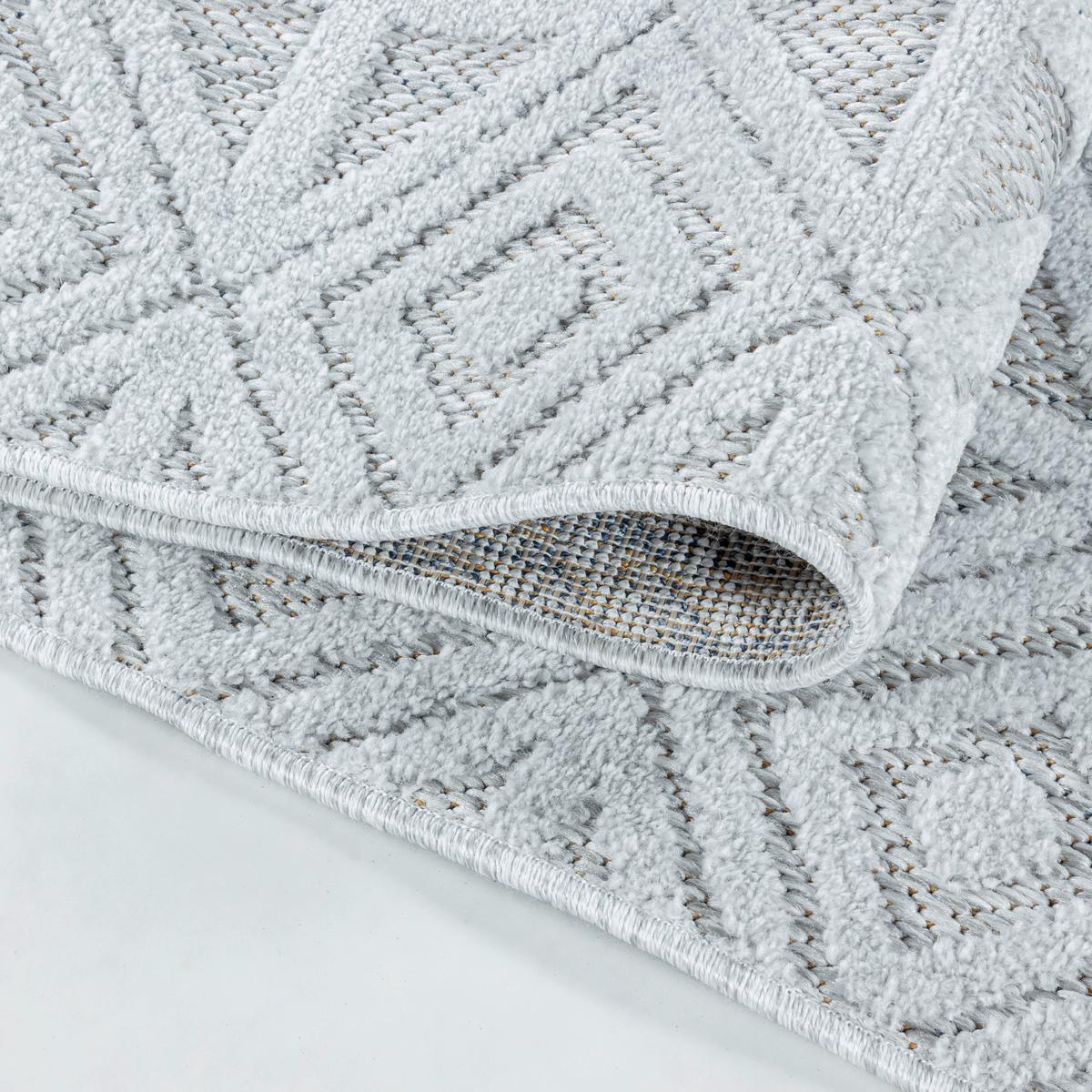 Läufer Bahama - Grau, Design, Textil (80/250cm) - Novel