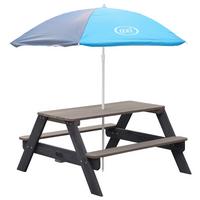 Kinder-gartenset A031.003.05 - Blau/Grau, KONVENTIONELL, Holz (97,7/48,7/95cm) - Ambia Garden