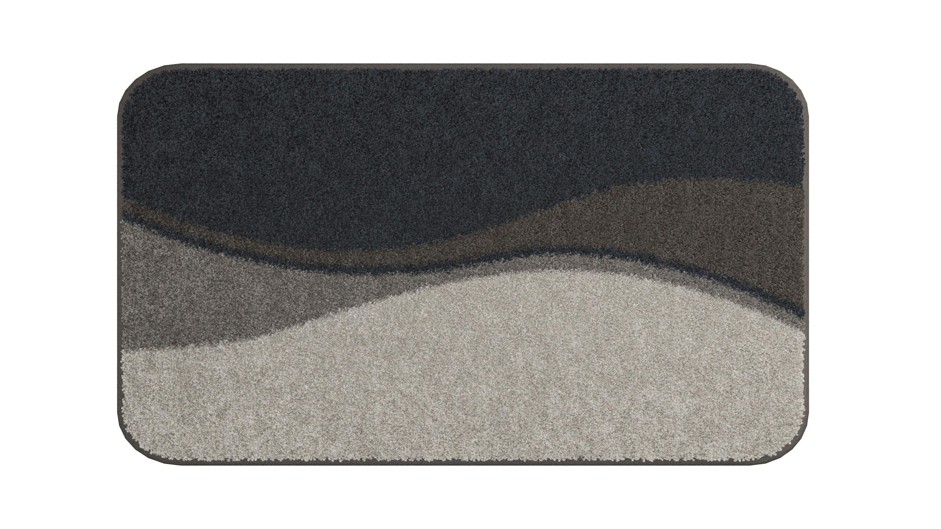 Badematte Merkur - Braun, Basics, Textil (65/115cm) - Grund