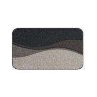 Badematte Merkur - Braun, Basics, Textil (65/115cm) - Grund