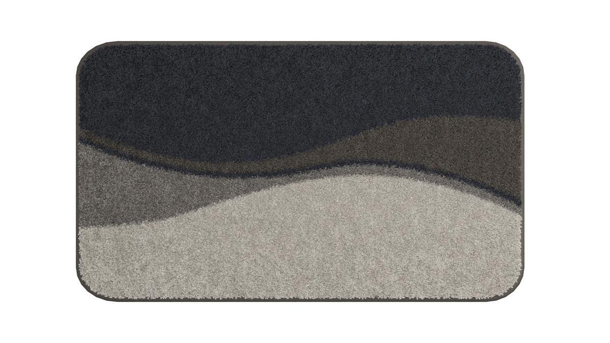 Badematte Merkur - Braun, Basics, Textil (65/115cm) - Grund