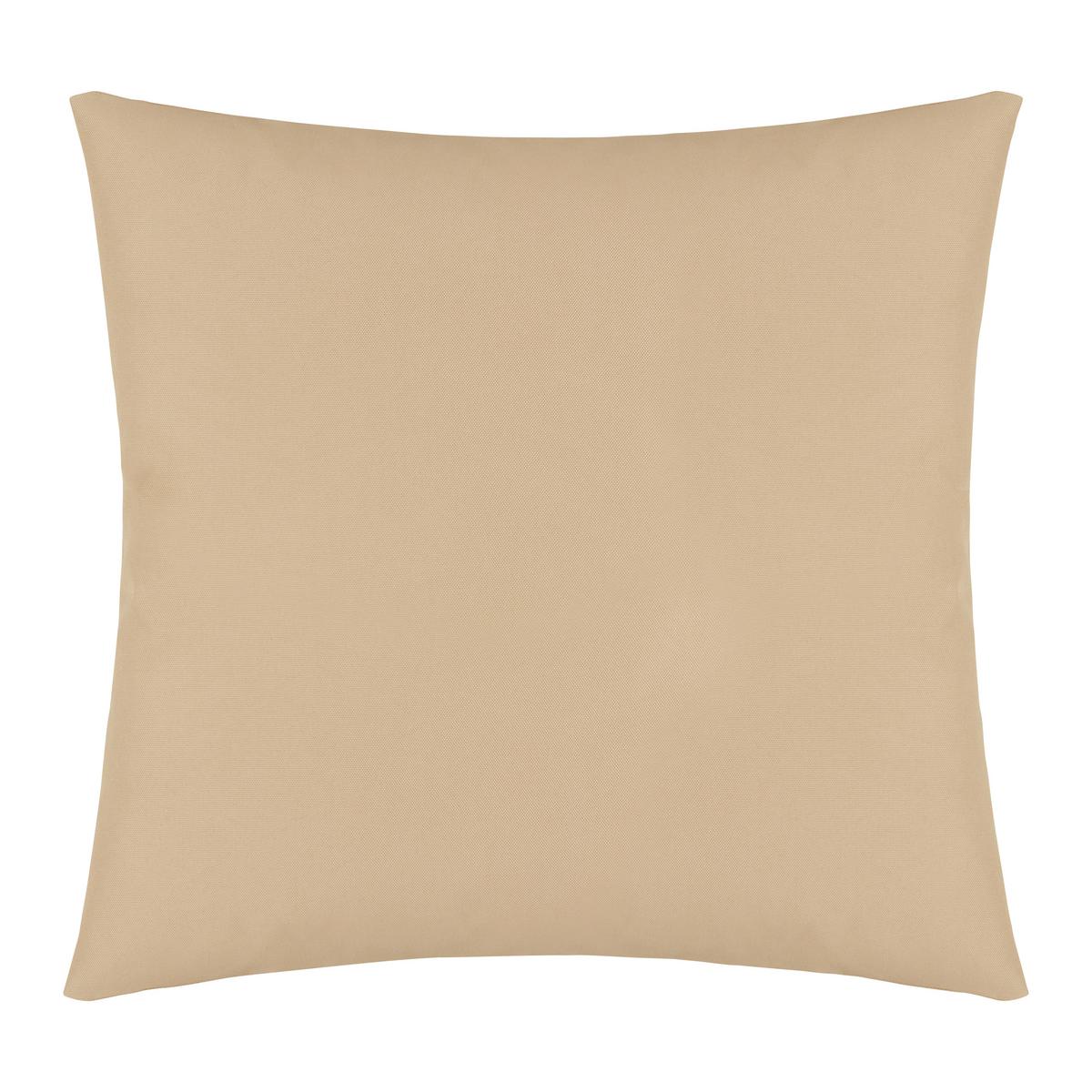Outdoor-Kissen Dodo Beige ca. 45x45cm - béžová, Konvenční, textil (45/45cm) - Mömax