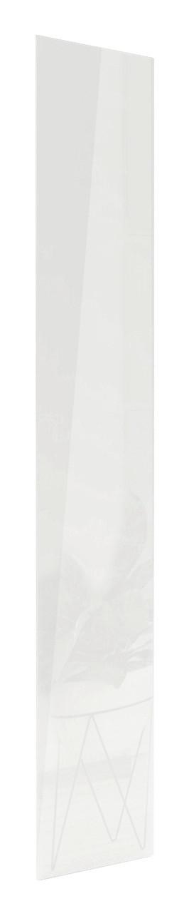 DVEŘE UNIT - bílá, Moderní, kompozitní dřevo (45,3/232,6/1,8cm) - Ondega