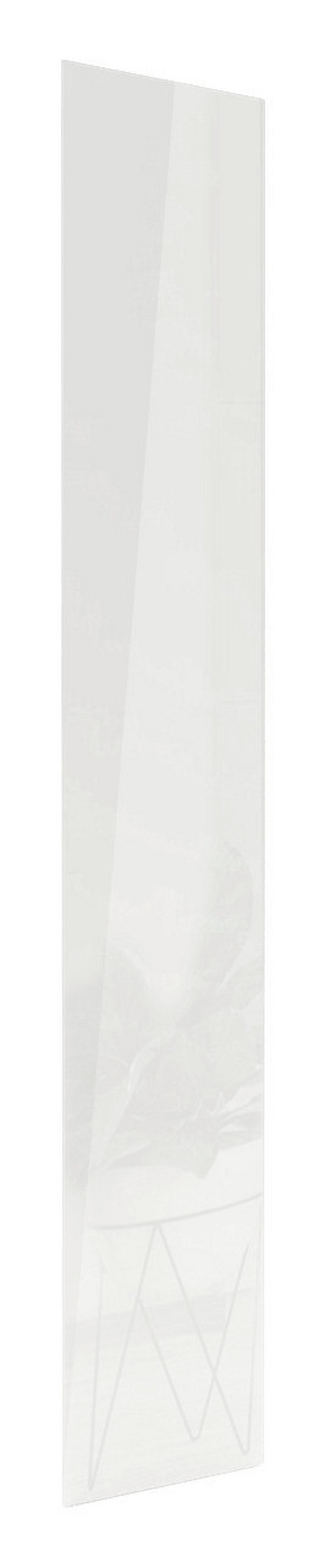 DVEŘE UNIT - bílá, Moderní, kompozitní dřevo (45,3/232,6/1,8cm) - Ondega