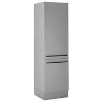 SKŘÍŇKA NA SPOTŘEBIČE DENVER - šedá/černá, Design, kompozitní dřevo/plast (60/211/57cm) - MID.YOU
