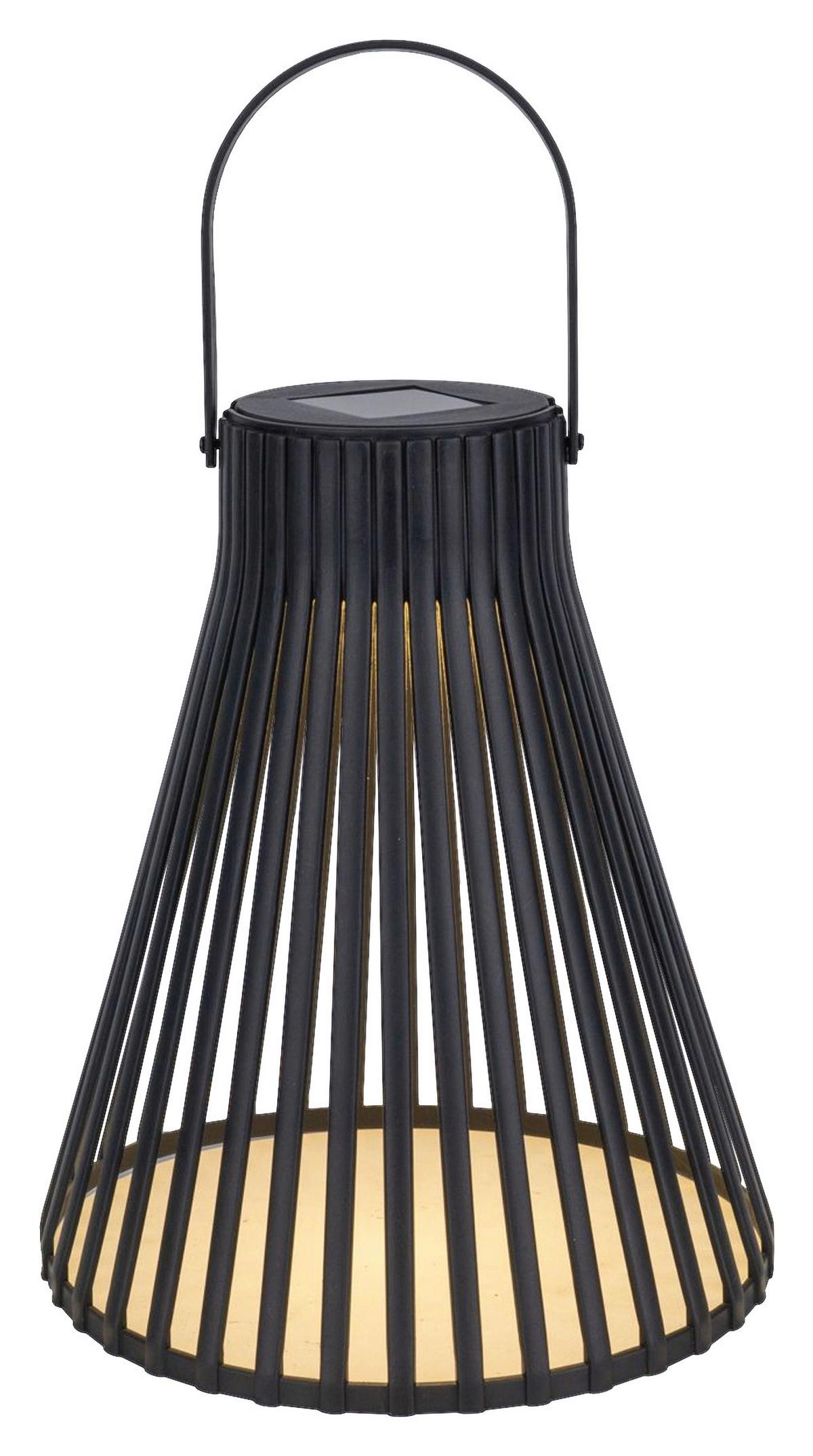 SOLÁRNE SVIETIDLO SCHOPI - čierna, Konventionell, plast (9-20/24-33cm) - Mömax