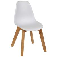 Dětská židle Steve bílá - bílá, Moderní, dřevo/plast (32/57/30cm) - Based