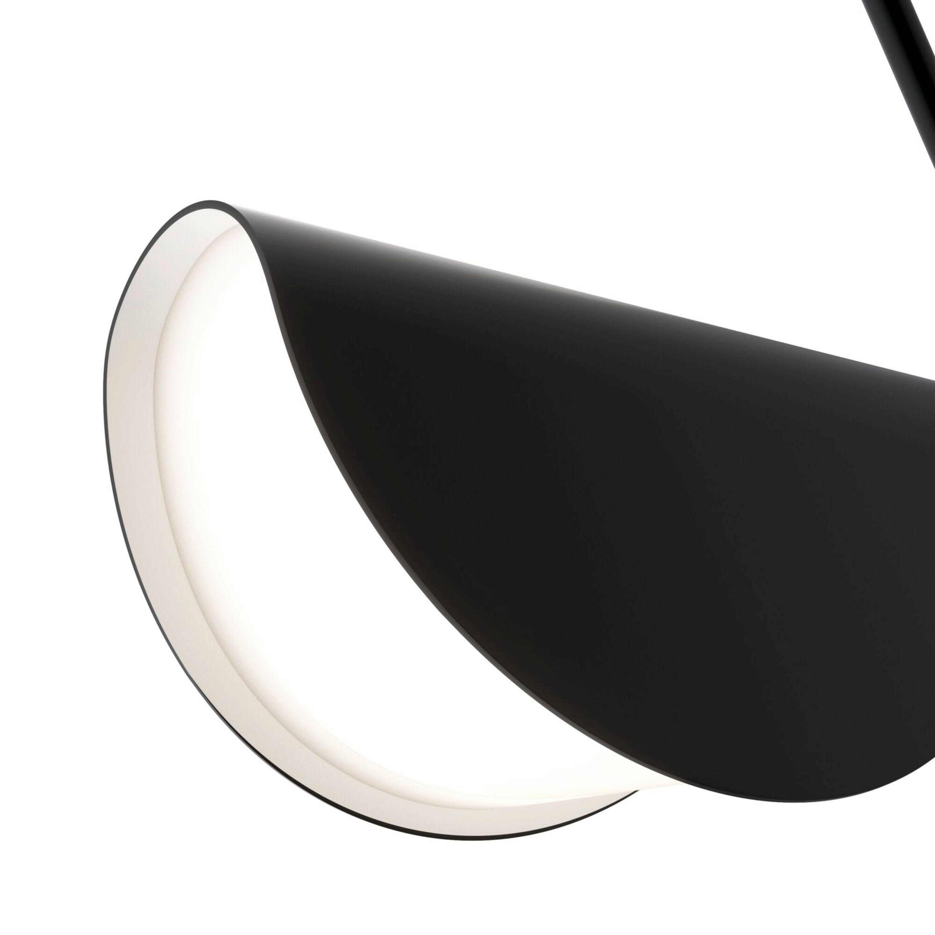 Pendelleuchte Mollis - Schwarz/Weiß, Basics, Kunststoff/Metall (23/39,3/9,5cm) - MAYTONI