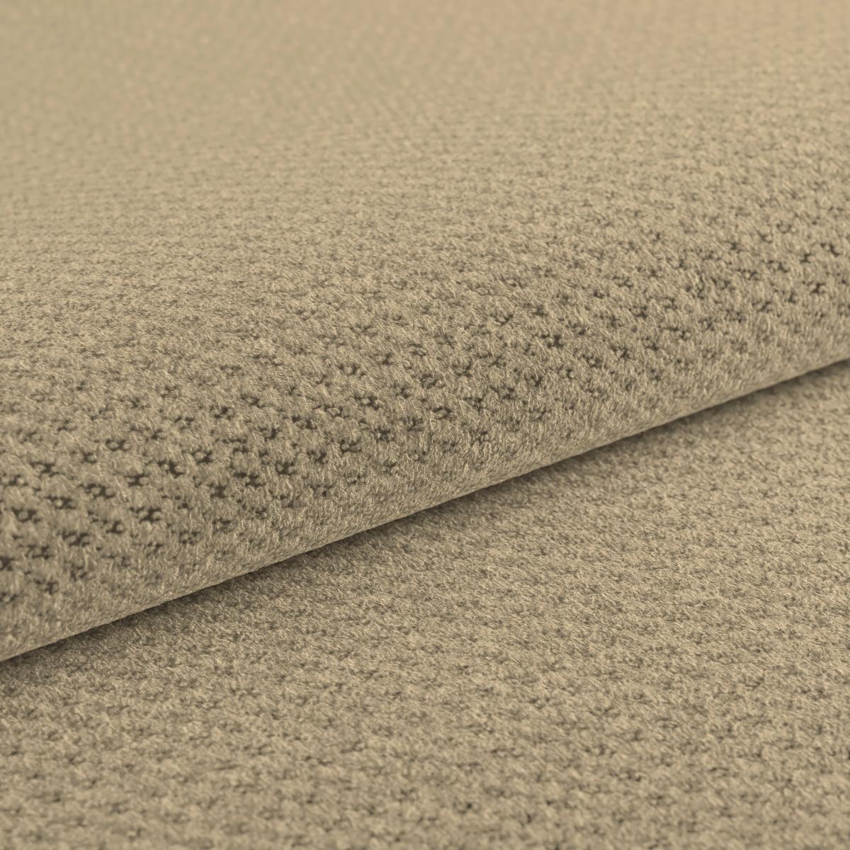 Bigsofa Bull Webstoff beige, B: 248 cm - Beige/Schwarz, Design, Textil (248/77-97/108cm) - Luca Bessoni