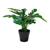 Kunstpflanze Monstera Grün B: 40 Cm - Grün, Design (40/45/40cm)