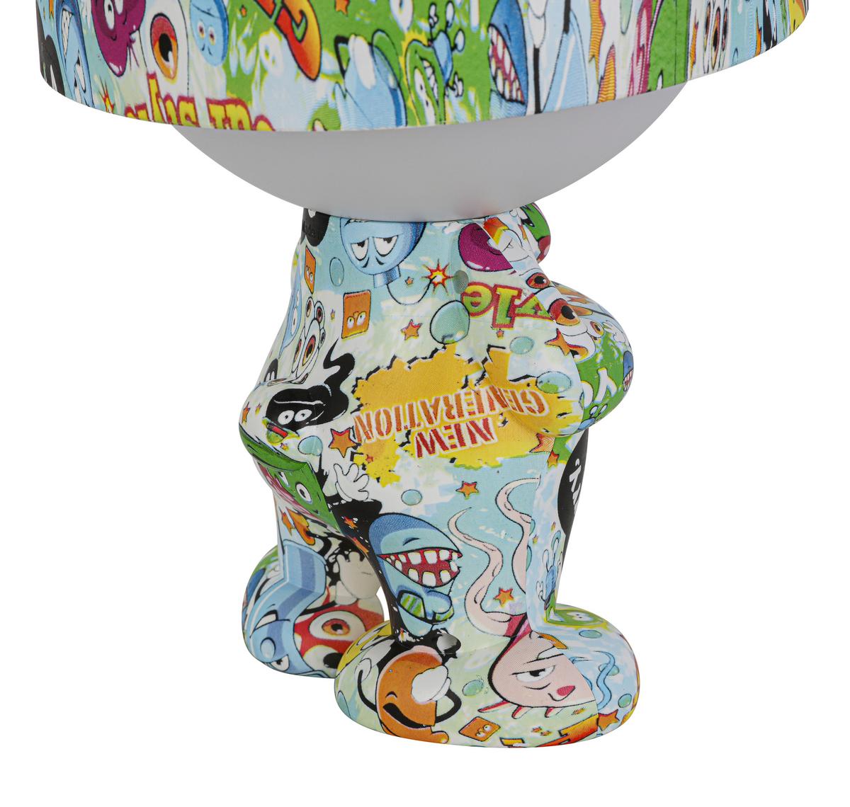 DEKORAČNÍ LED SVÍTIDLO LEA - barvy chromu/vícebarevná, Moderní, kov/plast (17/30cm) - Mömax