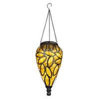 Solarleuchte 36131a - Schwarz/Orange, Basics, Kunststoff/Metall (13,5/50cm) - Globo