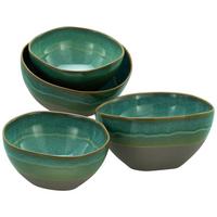 Schale 19679 Bas. Bio Oliv, Bowl - Olivgrün, Trend, Keramik - Creatable