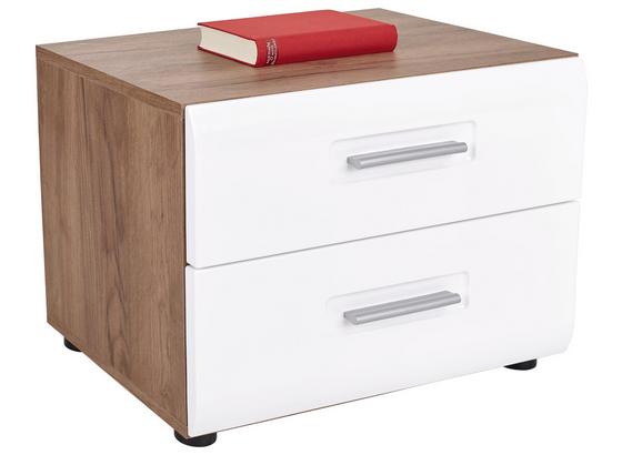 Nočný Stolík Avensis New - farby dubu/biela, Konvenčný, kompozitné drevo (56/40,5/37,1cm) - Luca Bessoni Nočný Stolík Avensis New - farby dubu/biela, Konvenčný, kompozitné drevo (56/40,5/37,1cm) - Luca Bessoni