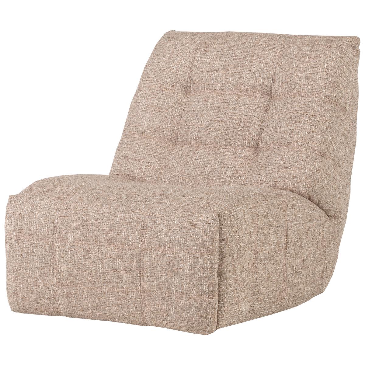 Relaxsessel Hein Naturfarben B: 98cm - Naturfarben, Design, Textil (98/94/83cm) - Livetastic
