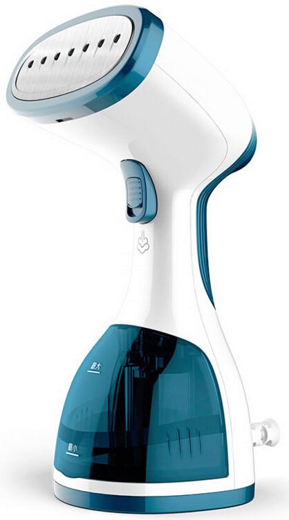 Dampfbürste Daniel 1200 W Weiß/blau Überhitzungsschutz - Blau/Edelstahlfarben, KONVENTIONELL, Kunststoff/Metall (13/12/26cm) - Bono