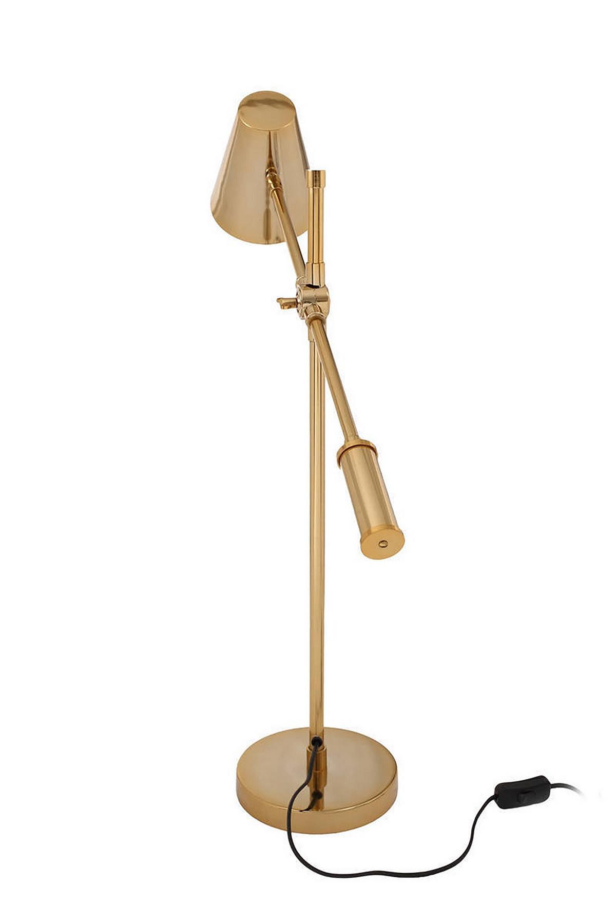 Tischlampe Celeste Goldfarben - Trend (68/18/74cm) - Kayoom