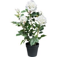Kunstpflanze, Bonsai inkl. Topf, H: 58 cm - Schwarz/Weiß, Design, Keramik/Kunststoff (58cm) - P & B