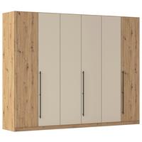Kleiderschrank Safari B: 271 cm - Champagner/Eiche Artisan, KONVENTIONELL, Holzwerkstoff (271/229/54cm)