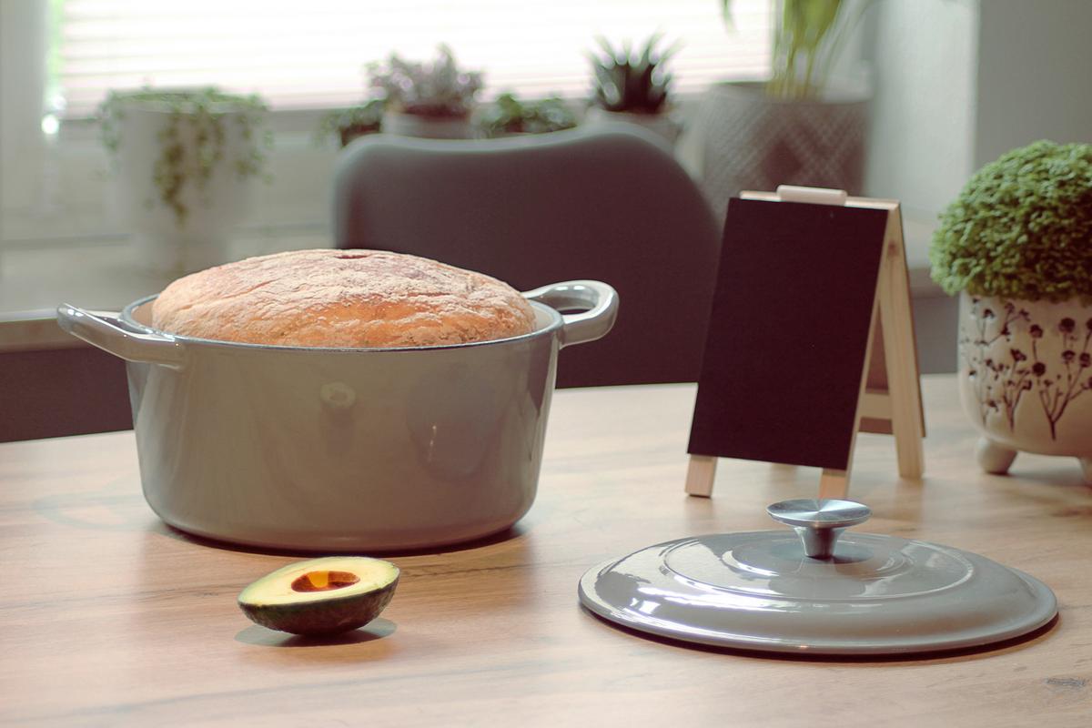 HRNEC NA DUŠENÍ ECHTWERK SCHMORTOPF - šedá/barvy stříbra, Design, kov (22,5cm) - Echtwerk