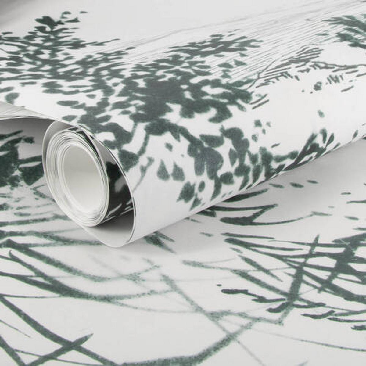 Fototapete 118752 - Weiß/Grün, Basics, Papier/Kunststoff (300/280cm)
