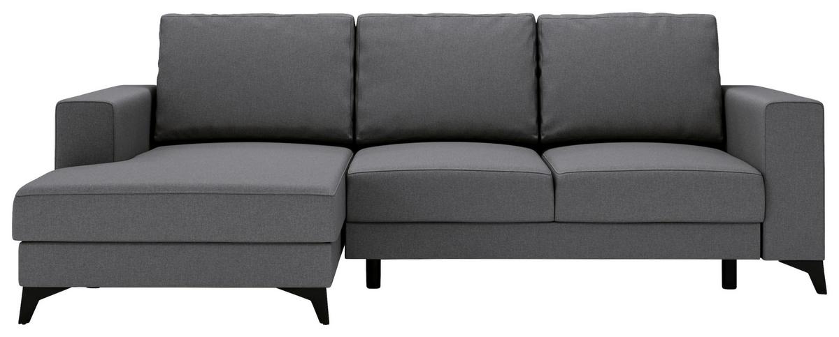 Harvey Grau S: 156x244 cm - Schwarz/Grau, Design, Textil (156/244cm) - Livetastic
