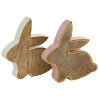 Dekor Nyúl Nullie - Basics, fa (20/4/19cm)