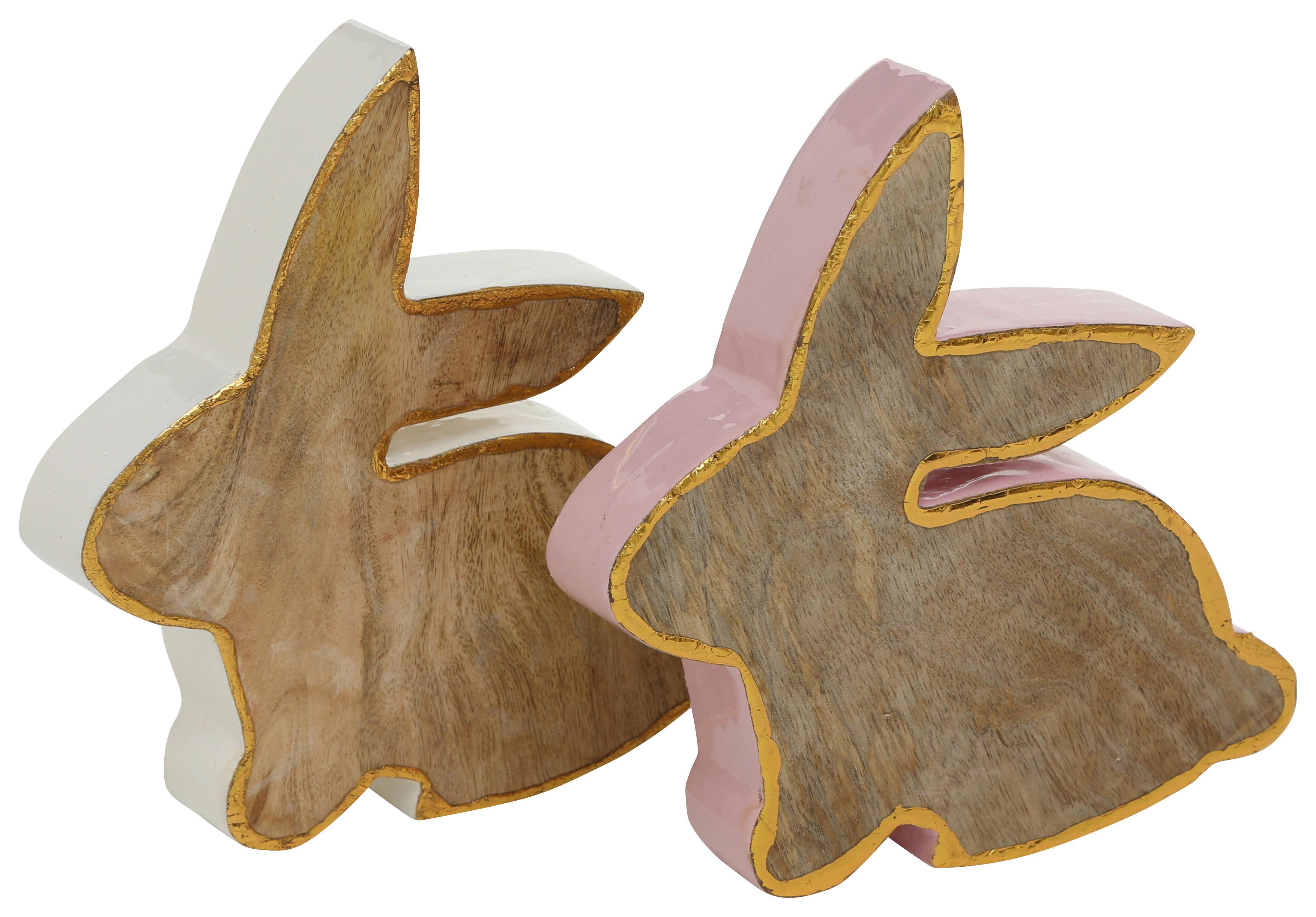 Dekohase aus Holz Nullie LBH: ca. 20x4x19 cm