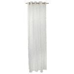 Vorhang mit Ösen Tessa B: 140cm, Weiß - Weiß, MODERN, Textil (140/245cm) - Luca Bessoni