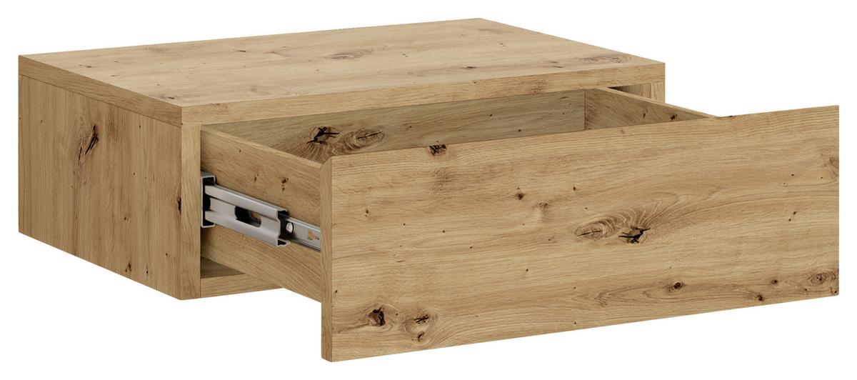 Nachkästchen Eiche Artisan H: 14 Cm Tajo - Eiche Artisan, MODERN, Holzwerkstoff (42/14/30cm) - Livetastic